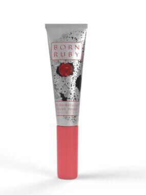 (3/30$) Born Ruby oh-so-Natural Blush Drops - Peach Charmeuse